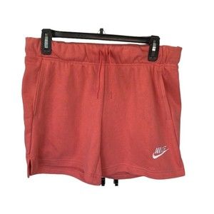 Nike‎ Girls Pull On Sweat Shorts Size XL Pink